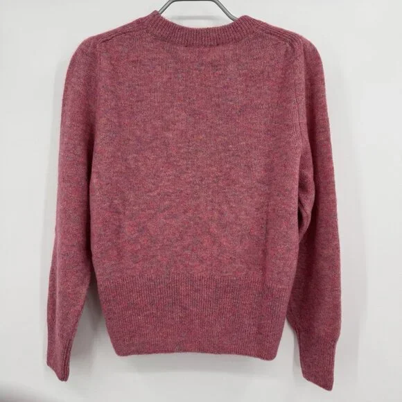 Kilte Collection The Betsy Pullover Fuchsia Pink size 2-M Women's Alpaca/M Wool